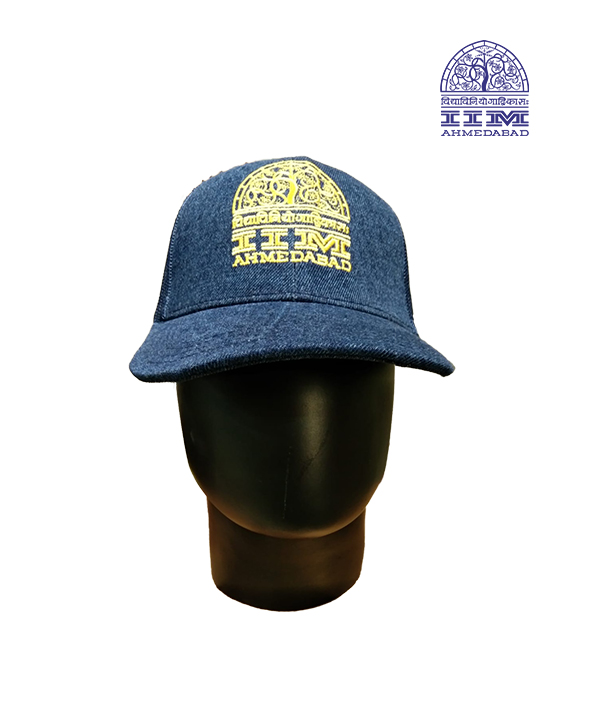 Cap Denim Mesh Blue